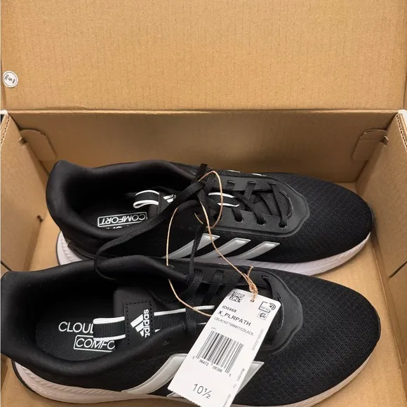 NWT Adidas Black Cloudfoam Comfort Running Shoes