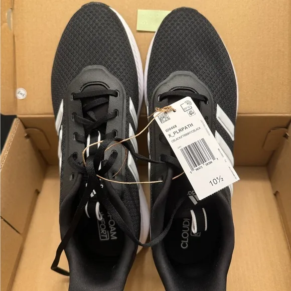 NWT Adidas Black Cloudfoam Comfort Running Shoes