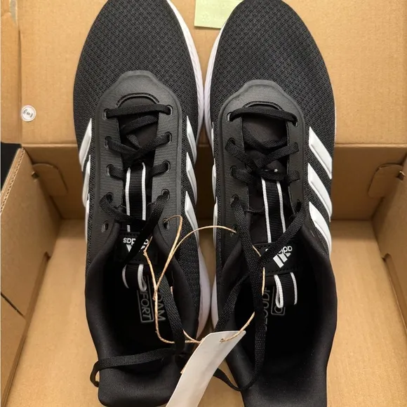 NWT Adidas Black Cloudfoam Comfort Running Shoes