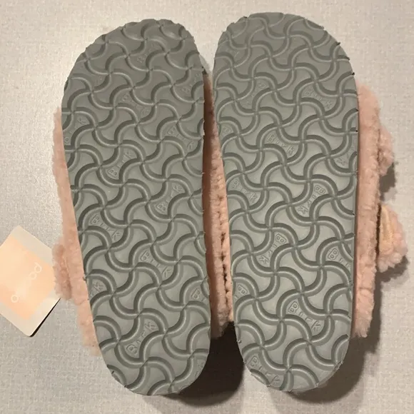 NWT Birkenstock Papilio Arizona Big Buckle Shearling Sandals Size US 6/EU 37