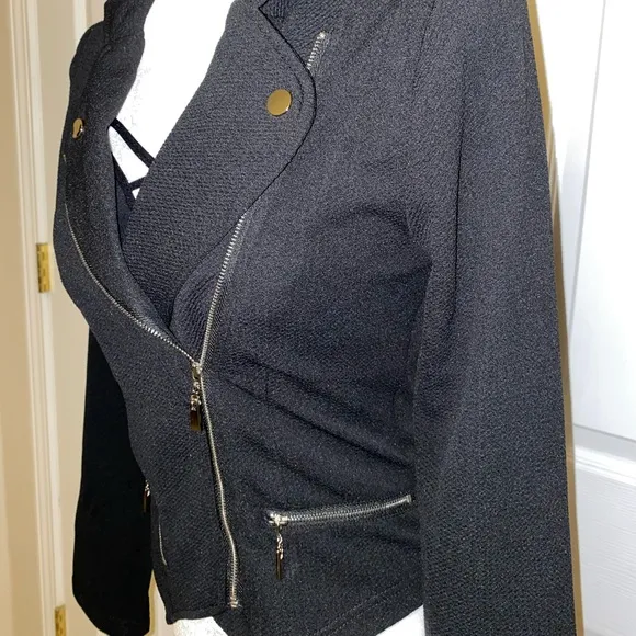 NWT Cloth Moto Zipper Jacket M