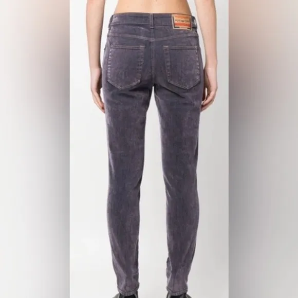 NWT Diesel D-Tail Flocked Jeans $375