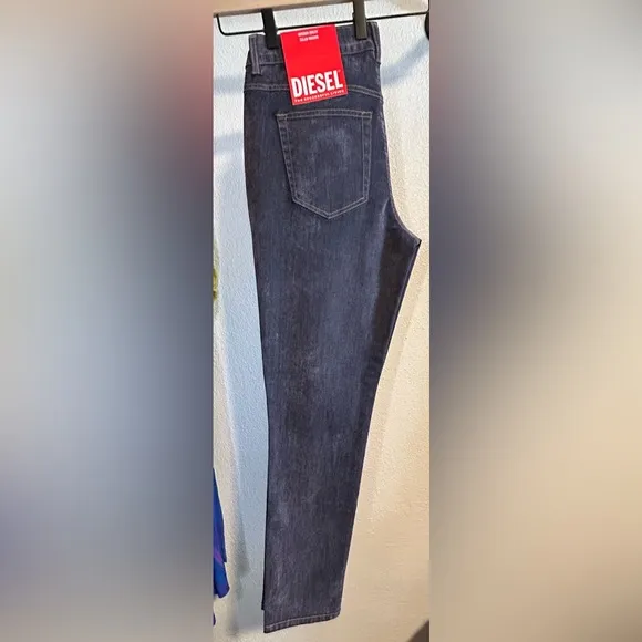 NWT Diesel D-Tail Flocked Jeans $375