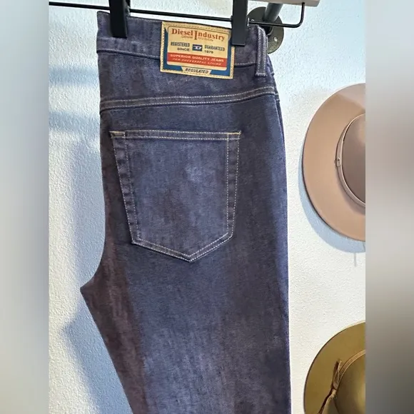 NWT Diesel D-Tail Flocked Jeans $375