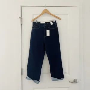 NWT Judy Blue Shelia Dark Wash Straight Fit High Waist Jeans JB82512DK