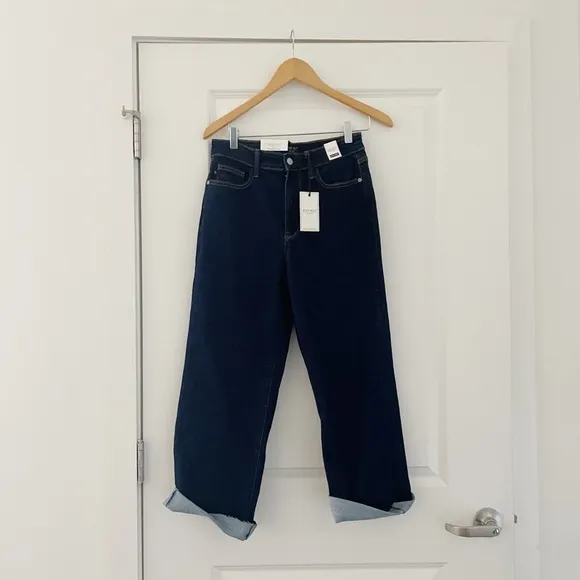 NWT Judy Blue Shelia Dark Wash Straight Fit High Waist Jeans JB82512DK