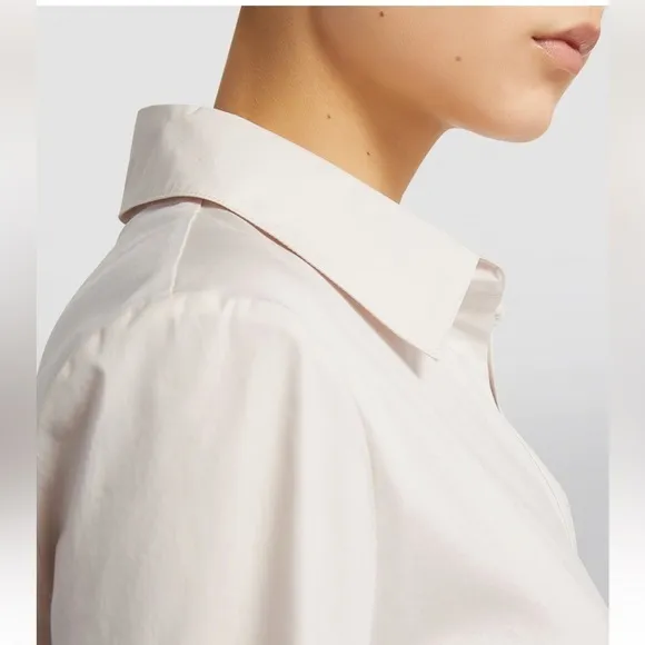 NWT Max Mara Rimmel Cotton shirt dress in Sand 🔥