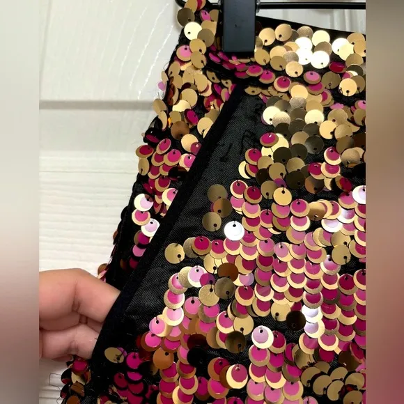 NWT Nasty Gal Premium Tailored Sequin Booty Shorts &amp; Cropped Jacket