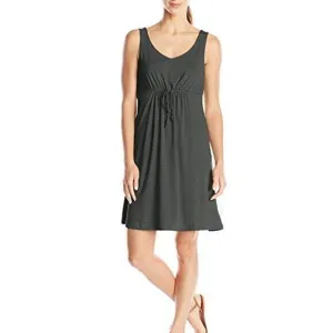 NWT New Womens Columbia Sultry Springs Dress Dark Green UPF M Pockets Wicking