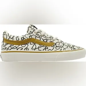 NWT Vans Sk8 Low Reissue Sneakers Textured Waves / Marshmallow Shoes Skate NEW​