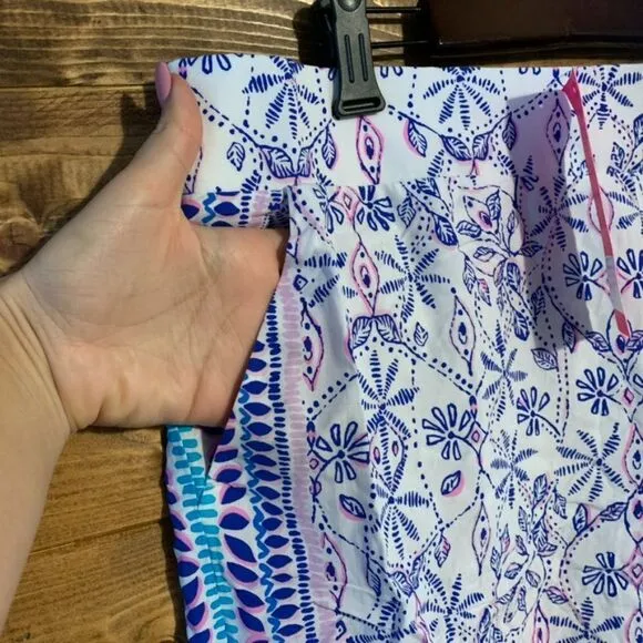 NWT Lilly Pulitzer 5&quot; Neilah Short Resort White Time To Shine