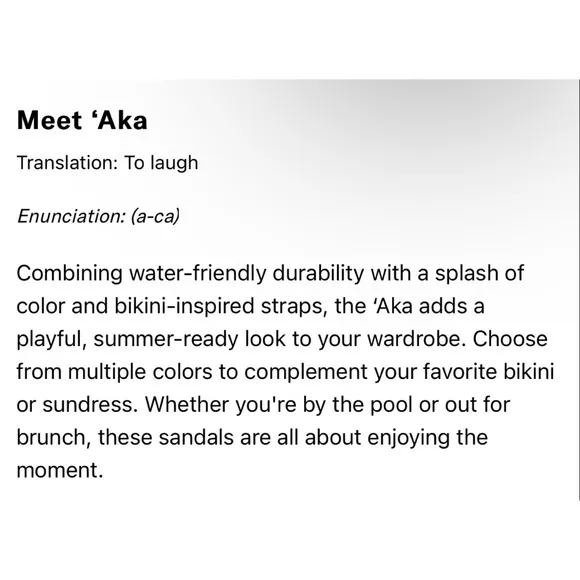 OluKai | ‘Aka Sandals