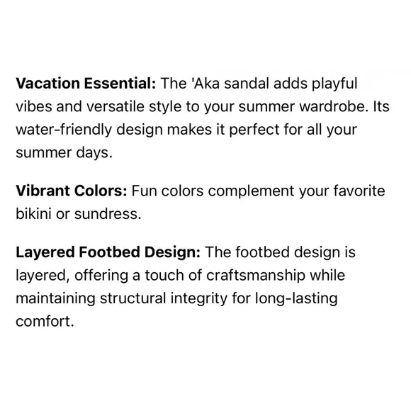 OluKai | ‘Aka Sandals