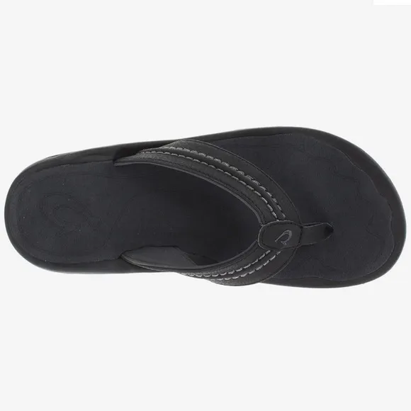 OLUKAI Hokua Mens Beach Flip-Flop.
