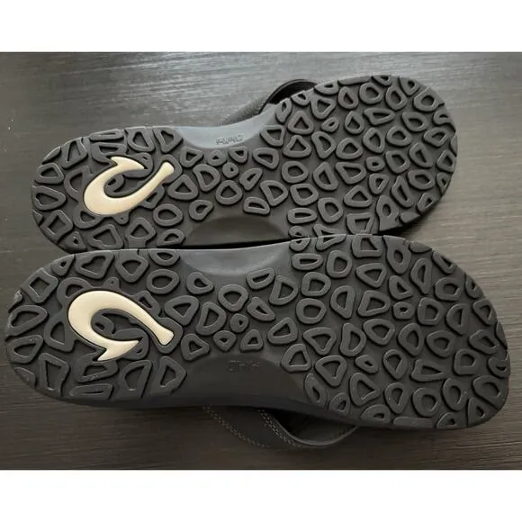 OLUKAI Ohana Men's Beach Sandals Water Resistant Size 14, Beach Dad Casual