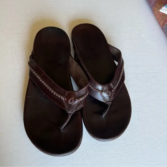 Olukai OLUKAI MEA Ola Men's Sandal leather