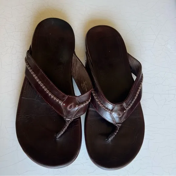 Olukai OLUKAI MEA Ola Men's Sandal leather