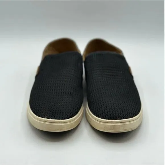 OluKai Women's Pehuea Drop in Heel Sneakers Low Top Slip On Mesh Shoes Size 7