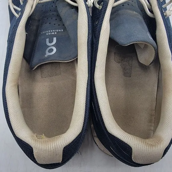 On Cloud 5 Mens 13 Blue Athletic Running Shoes Lightweight Casual Comfort