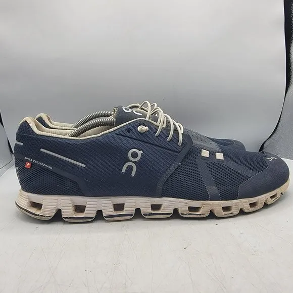 On Cloud 5 Mens 13 Blue Athletic Running Shoes Lightweight Casual Comfort