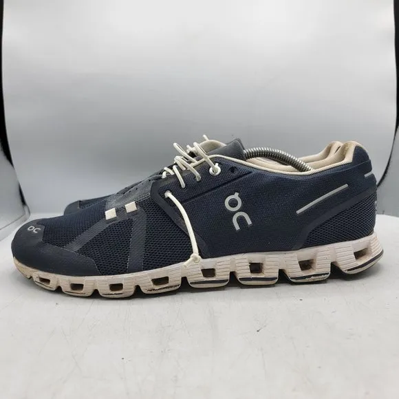 On Cloud 5 Mens 13 Blue Athletic Running Shoes Lightweight Casual Comfort