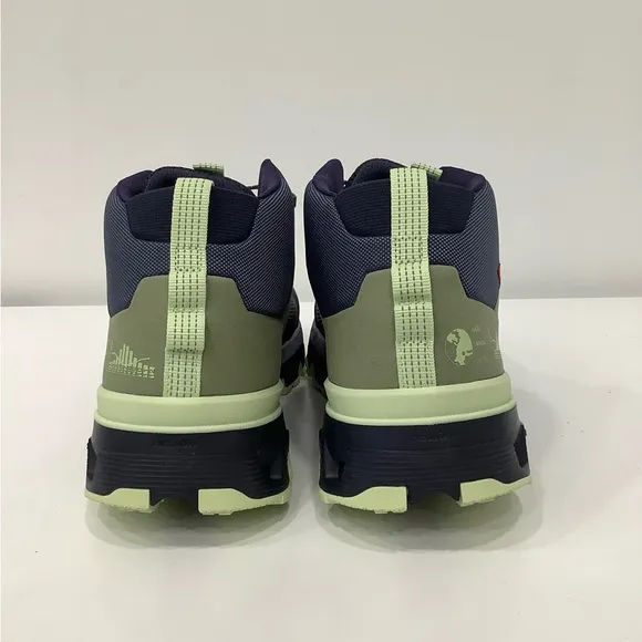On Cloud Cloudtrax Hiking Boots Purple Black Green Shoes 53.99053 Women Size 10
