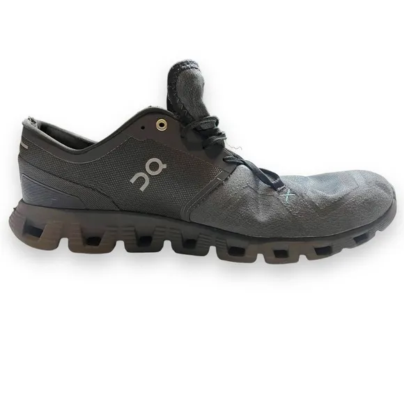 ON CLOUD X 3 Men's Eclipse | Magnet Athletic Running  Shoes Size 13 FLAWED