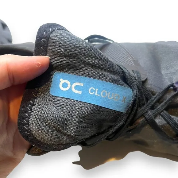 ON CLOUD X 3 Men's Eclipse | Magnet Athletic Running  Shoes Size 13 FLAWED