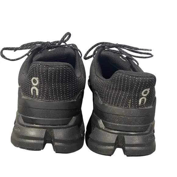 On Women's Cloudflyer Waterproof Shoes All black waterproof running shoes 10.5