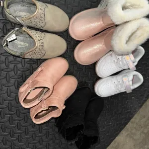 OshKosh Kids' Shoe Collection - Beige, Pink, Black, White Bundle