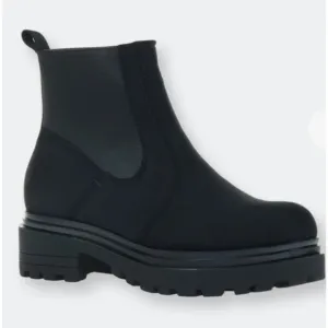 Otbt Inhabitor Black Lug Sole Chelsea Boots Size 10 New without tag