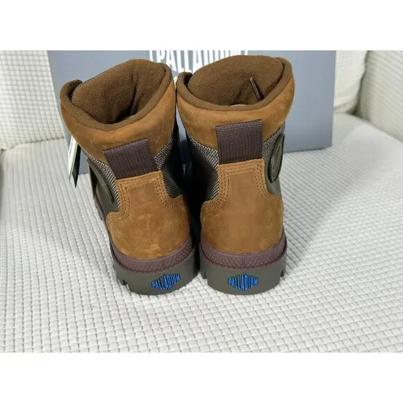 Palladium Pampa Sport Boots, Bridle Brown, Unisex, Mens 4, Women's 5.5, NWB