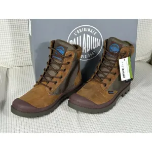 Palladium Pampa Sport Boots, Bridle Brown, Unisex, Mens 4, Women's 5.5, NWB