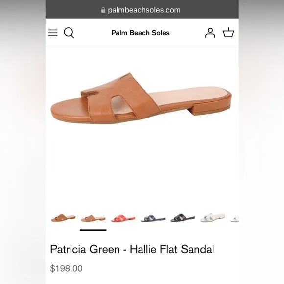 Patricia Green - Hallie flat sandals