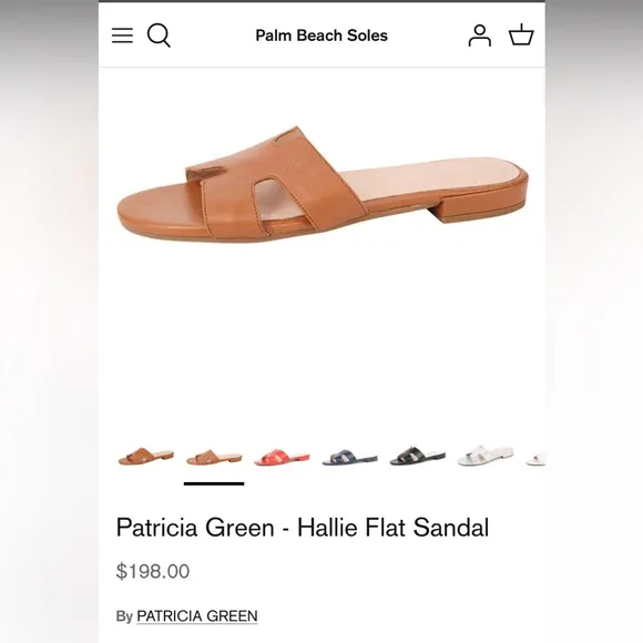 Patricia Green - Hallie flat sandals