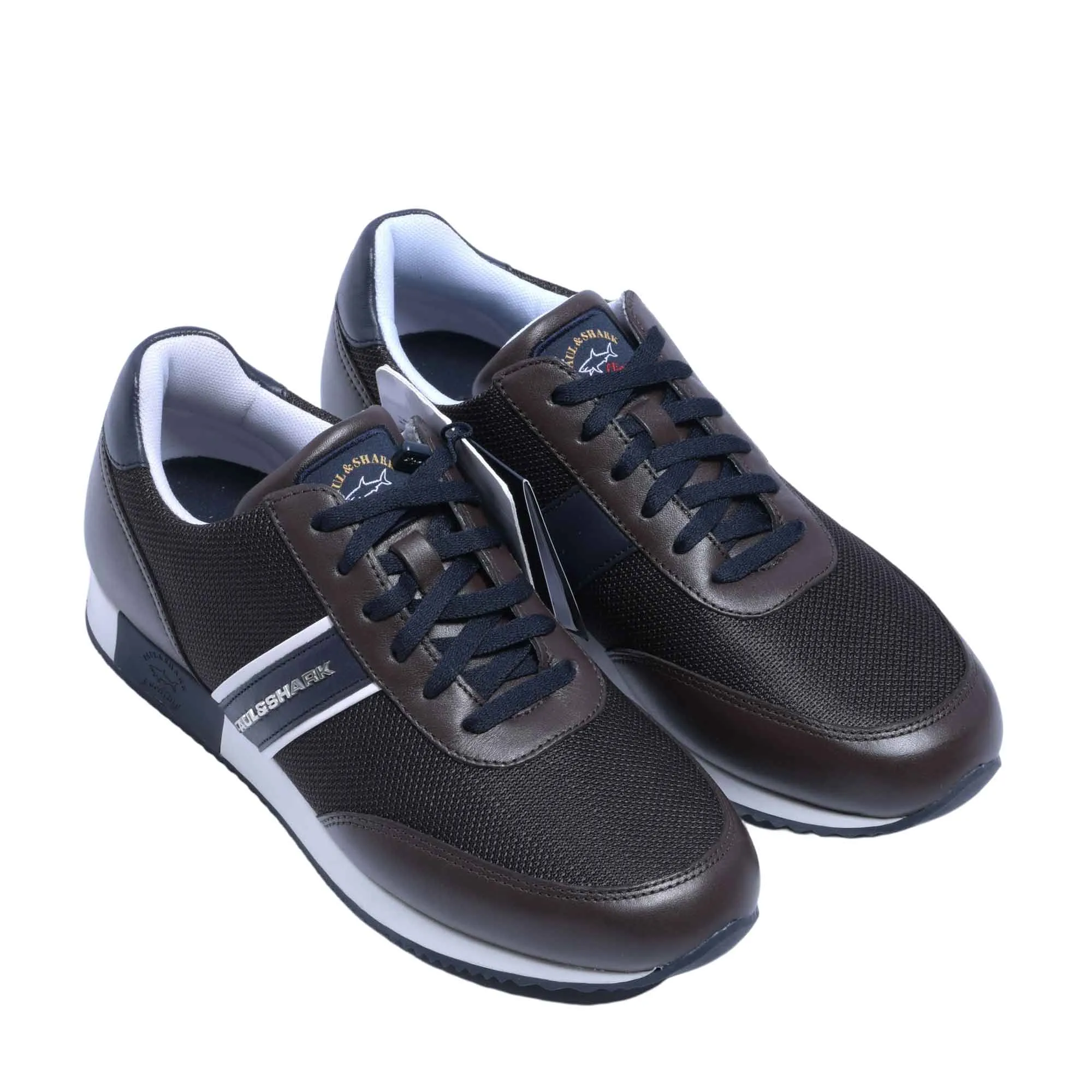 Paul & Shark Men's Brown Sneaker