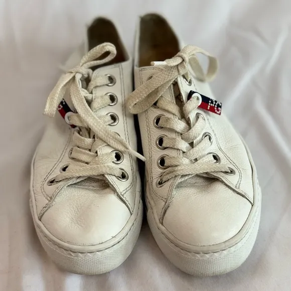 Paul Green Carly Low Top Sneaker Womens US Size 5.5 (uk 3) Comfort White