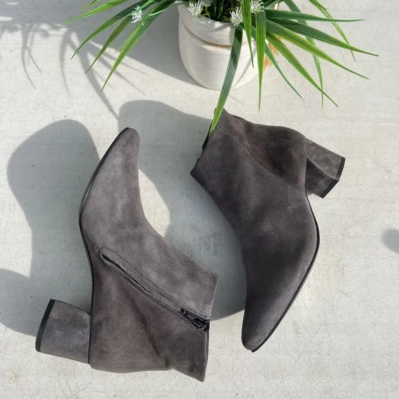 PAUL GREEN🍂🍁Bridget Suede Iron Grey Bootie size 7.5