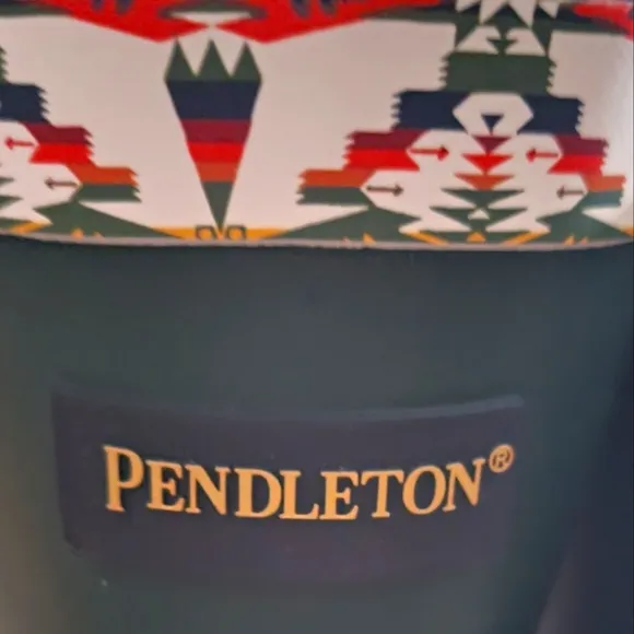 Pendleton TUCSON Mid Boot Outdoor Rain Boots Green Native American Inspired NIB