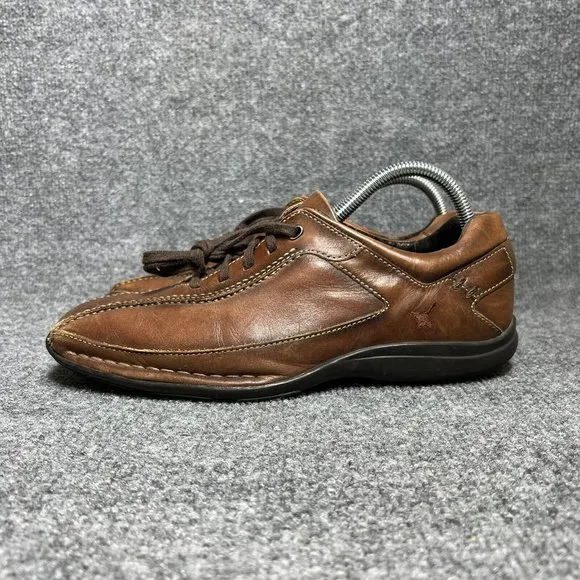 Pikolinos Lace Up Shoes Mens 41 / US 8 Brown Leather Comfort Oxford