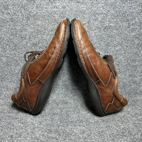 Pikolinos Lace Up Shoes Mens 41 / US 8 Brown Leather Comfort Oxford