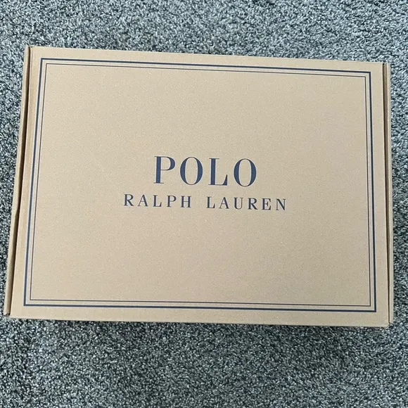 Polo by Ralph Lauren Men's Brown Leather Shoes