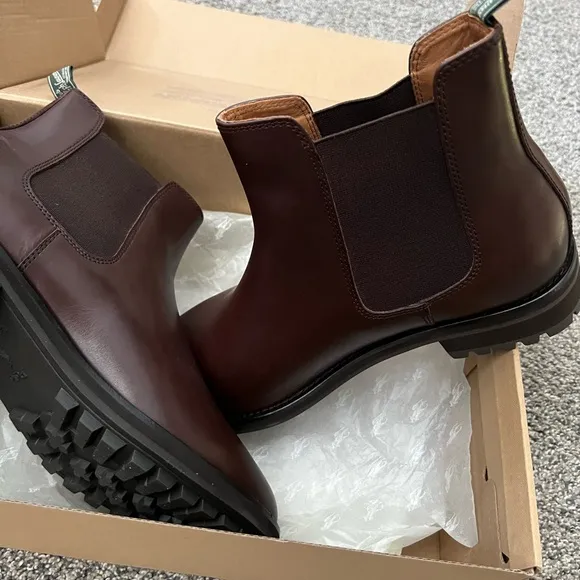 Polo by Ralph Lauren Men's Brown Leather Shoes