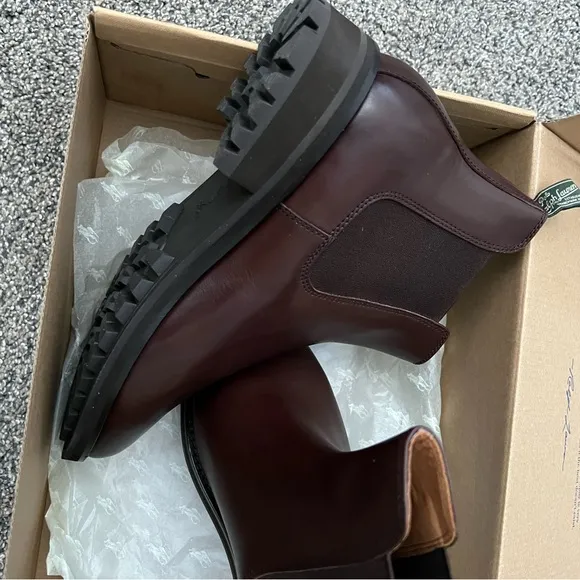 Polo by Ralph Lauren Men's Brown Leather Shoes