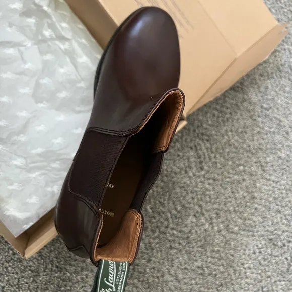 Polo by Ralph Lauren Men's Brown Leather Shoes