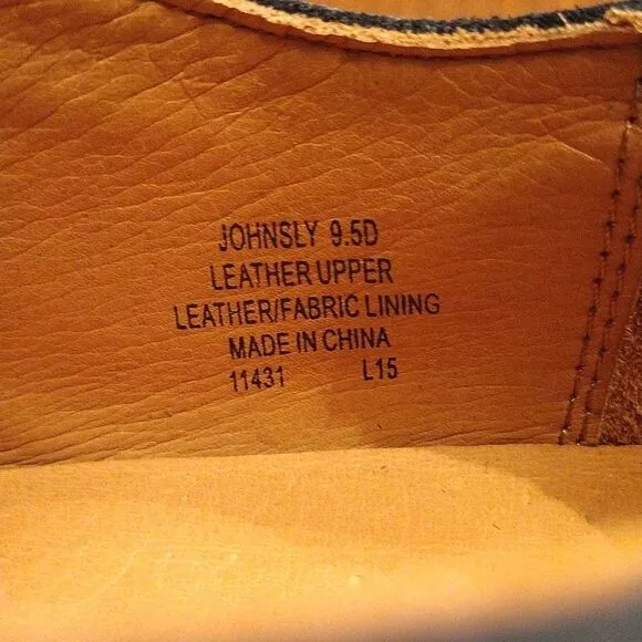Polo Ralph Lauren &quot;Johnsly' Blue Suede Brogue Wingtip Oxfords, Size 9.5 D