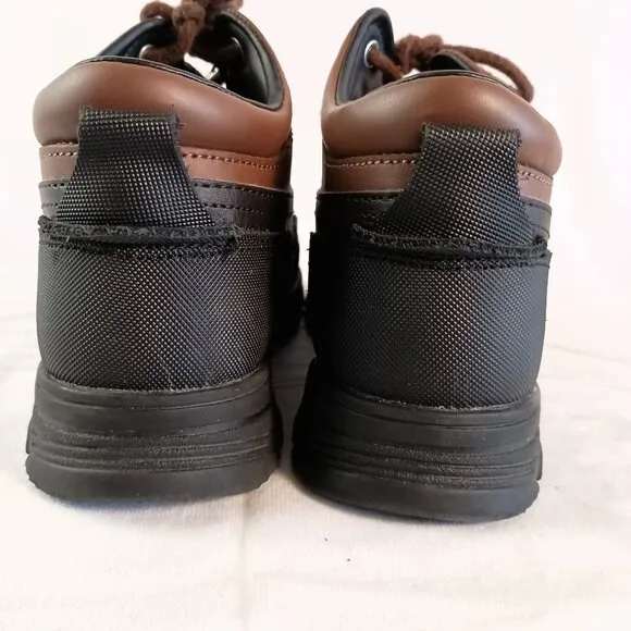 POLO RALPH LAUREN Boy's Dover Boot Chocolate Leather size 3