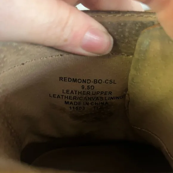Polo Ralph Lauren Men’s Redmond Brown Leather Ranger High Top Boots- Size 9.5