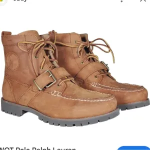 Polo Ralph Lauren Men’s Redmond Brown Leather Ranger High Top Boots- Size 9.5