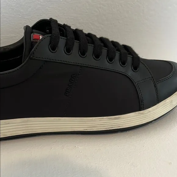 Prada Men's Calzature Uomo Black Sneakers